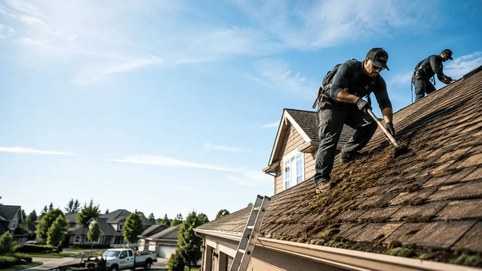 Roof Moss Removal in Clayton, ID near me